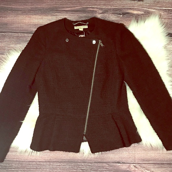 Michael Kors Jackets & Blazers - Michael Kors Black Zip Up Blazer